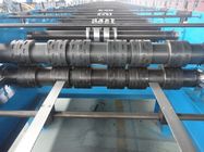 11KW X 2 Floor Deck Roll Forming Machine Chains Drive Wall Board Structure