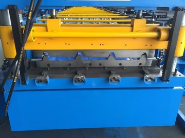 5.5KW AC Motor Corrugated Roofing Sheet Making Machine With Auto Stacker
