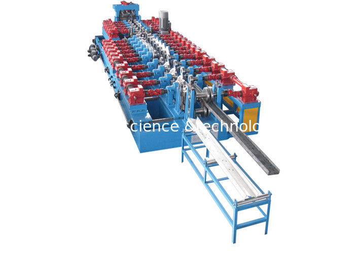 C Z Purlin Roll Forming Machine 20Mpa Adjustable Gear Box Driving System