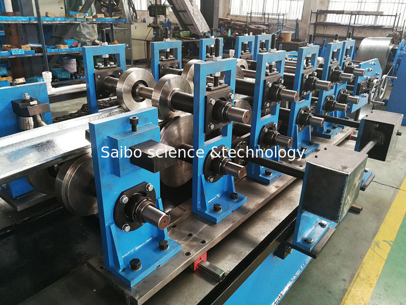 Wire-electrode Cutting Top Hat Roll Forming Machine Cr12 Cutter 4kw