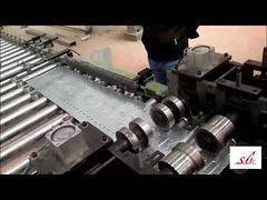 Adjustable Tray Roll Forming Machine With Wire Electrode Cutting Structure